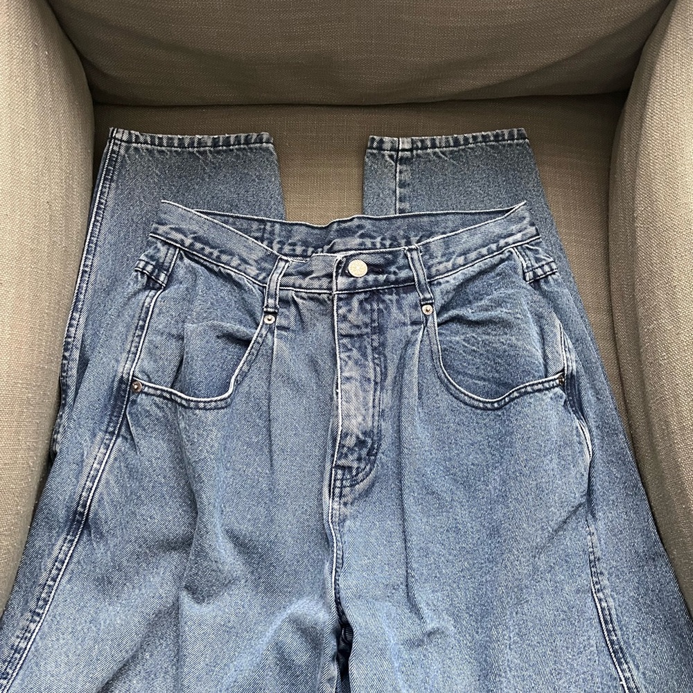 Vintage Brittania High Rise Denim Jeans for Women